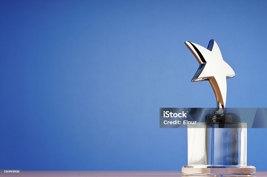 Premio Star contra gradiente de fondo - Foto de stock de Premio libre de derechos