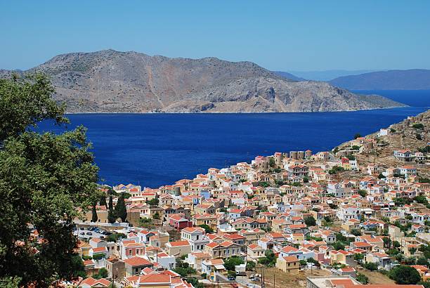 istock Chorio, Symi island 134996378