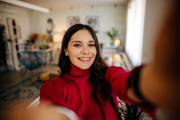 istock Attractive woman in the office 1349975218