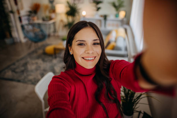 istock Attractive woman in the office 1349978513