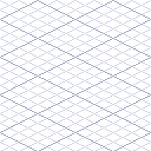 isometrische rastervorlage zum zeichnen im pixelart-stil - pixel art grafiken stock-grafiken, -clipart, -cartoons und -symbole