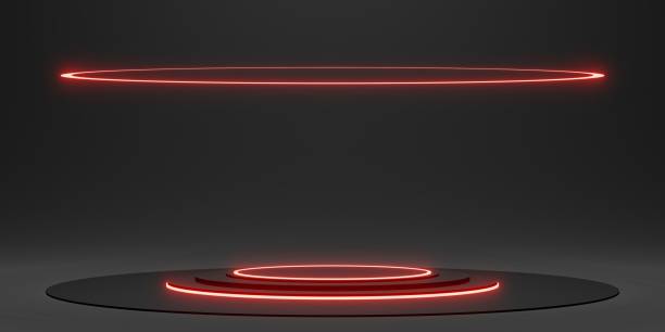 istock black display stand laser ring and neon light glow 3d illustration 1349990073