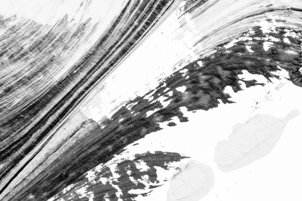istock black white abstract acrylic painting color texture on white paper background by using rorschach inkblot method 1349990193