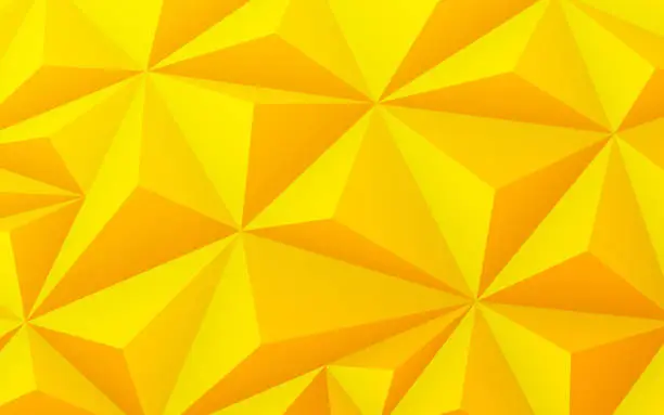 Vector illustration of Golden Prism Background