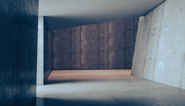 istock abstract interior of a reinforced concrete structure. 1350005295