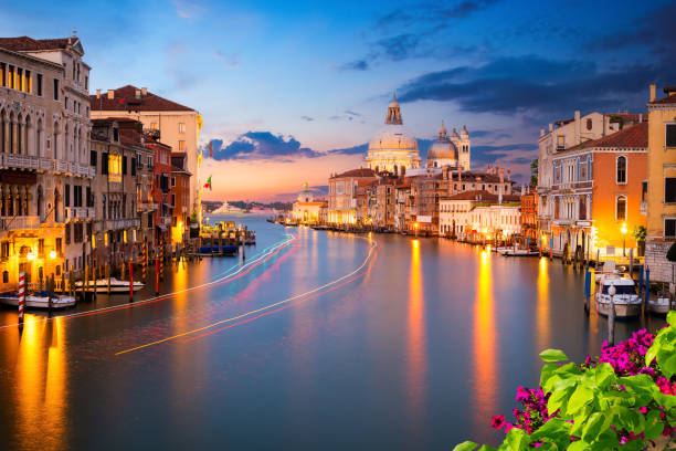 istock Grand Canal in sunset time 1350010709