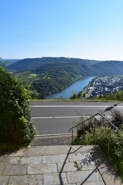 istock stairway towards a road into Mosel valley in summer 1350012851