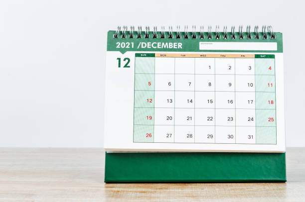 istock December 2021 desk calendar 1350025245