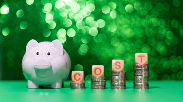 istock Word cost on heap of coins 1350026648
