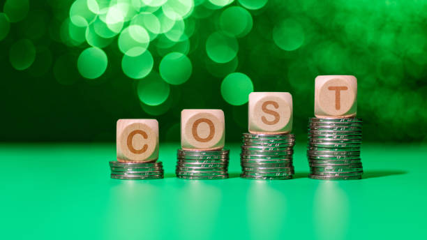 istock Word cost on heap of coins 1350026717