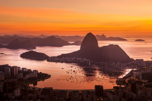 istock Rio de Janeiro city at sunrise 1350029491