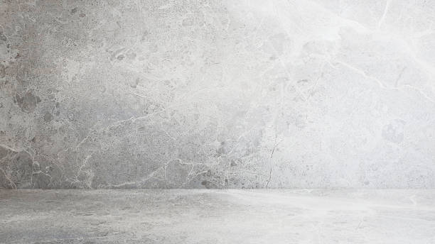 istock grey emperado marble floor and wall backgrounds, room, interior, indoor for products displayed. realistic empty room of stone  materail with artificial light. 1350030677
