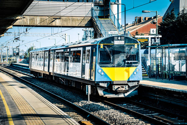 istock An electric multiple unit commuter train in England, UK 1350030788