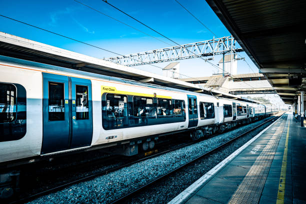 istock An electric multiple unit commuter train in England, UK 1350030814