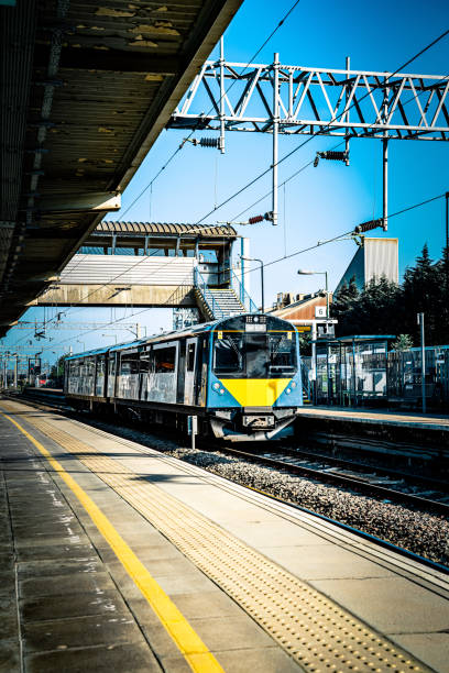 istock An electric multiple unit commuter train in England, UK 1350030815