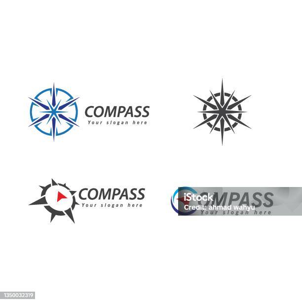 Compass Illustration Vector Design Stock Illustration - Download Image ...