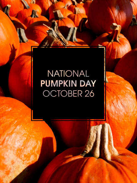 istock National Pumpkin Day frame stock images 1350035396