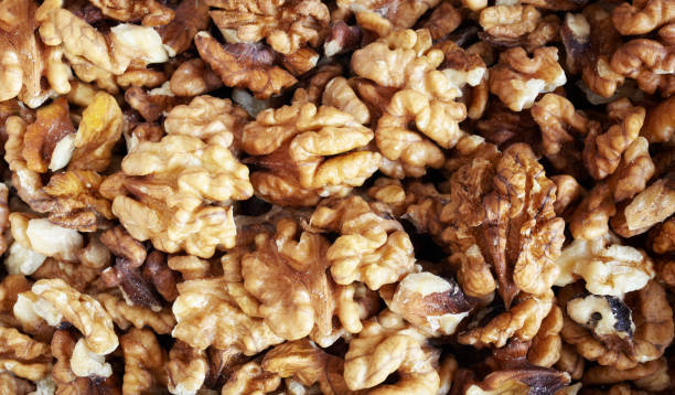 istock Close up picture of walnuts. 1350038114
