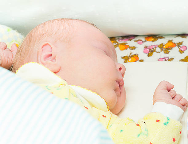 istock Newborn baby sleeps 135003839