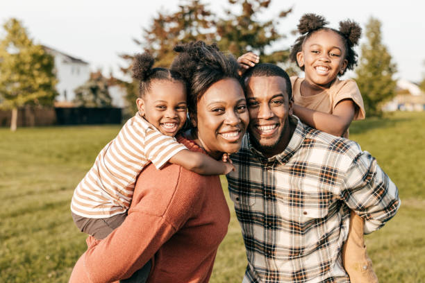 istock Spring family portrait 1350050617