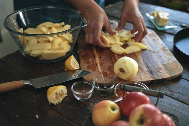 istock Preparing Apple Pie in Domestic Kitchen 1350051931