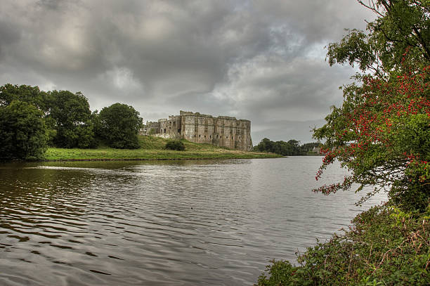 istock Carew Castle, Pembs on the lake 135006076