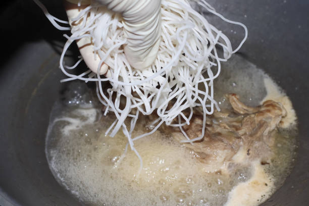 istock Pork Bone Soup for and  thin rice noodle 1350070991