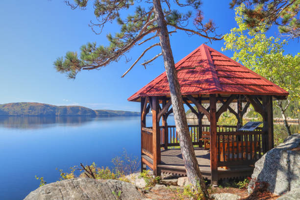 Saguenay River Fjord Observation Gazebo