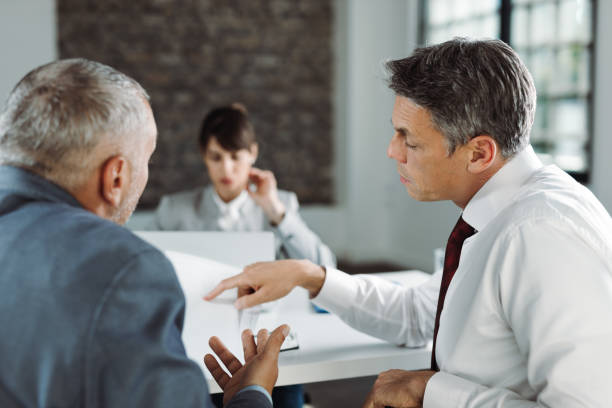 istock Business colleagues talking during a meeting in the office 1350097949
