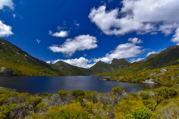 Photo of Dove Lake and Cradle Mountain in Tasmania, Australia