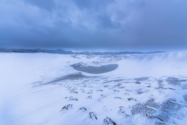 istock Snow Tottori Sand Dunes 1350138479