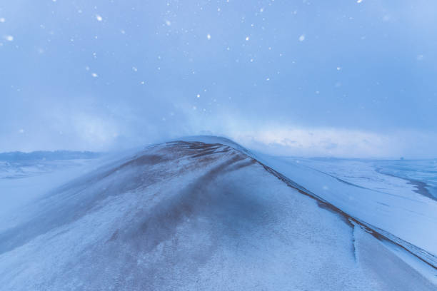 istock Snow Tottori Sand Dunes 1350138533