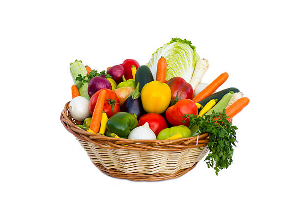 istock Fresh vegetables in the basket 135014651