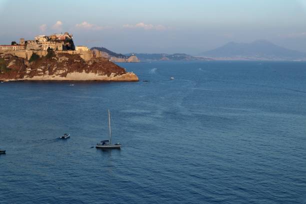 istock Procida – Panorama from Belvedere Elsa Morante at sunset 1350149442