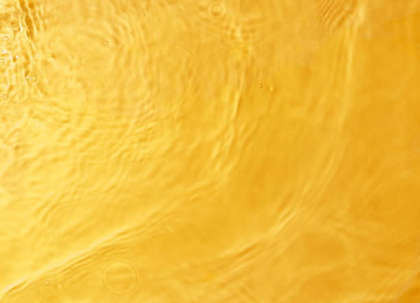 texture of splashing clean water on pastel background stock photo