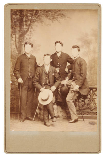 istock Vintage photo portrait 1350173693