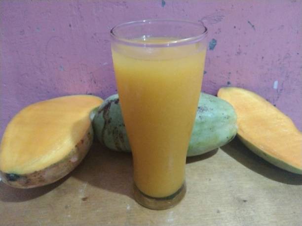 istock Benefits of mango fruit for body health. 1350185771