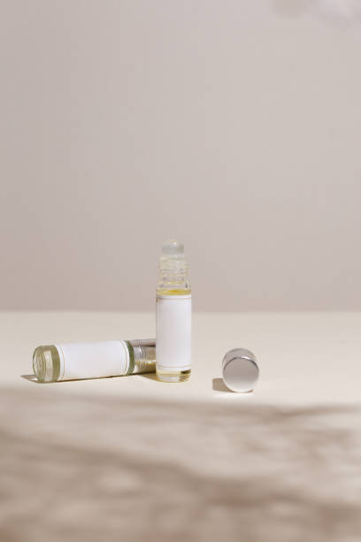 istock perfume bottle on the neutral modern background 1350187759