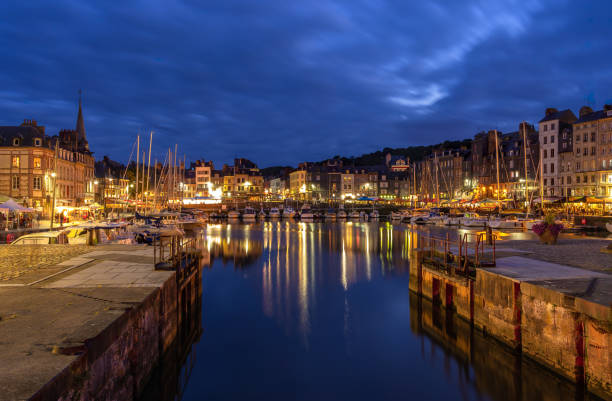 istock Honfleur is a french commune in Normandy 1350191381