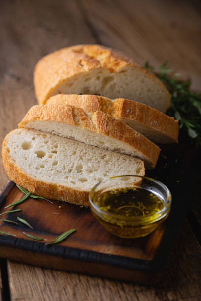 istock Ciabatta with rosemary and olive oil 1350197333