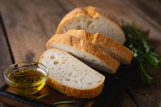 istock Ciabatta with rosemary and olive oil 1350197383