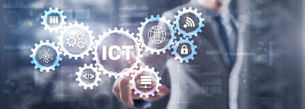 istock Information and communications technology ICT is an extensional term for information technology IT 1350198781