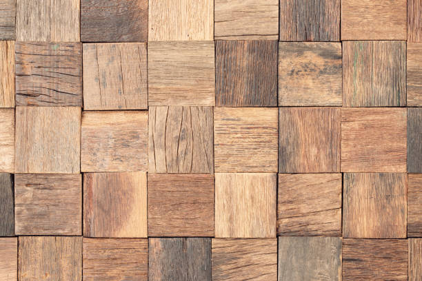 istock vintage brown planks panel, wood wall texture for room design 1350201363