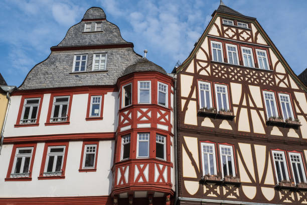 istock Half-timbered houses in Limburg / Germany 1350202486