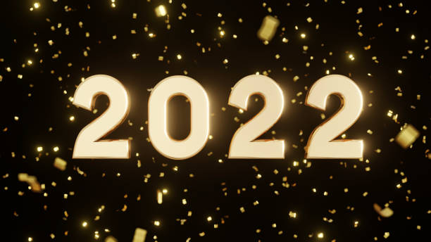 istock Happy New Year 2022 concept. 1350206987