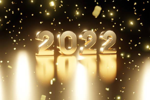 istock Happy New Year 2022 concept. 1350206999