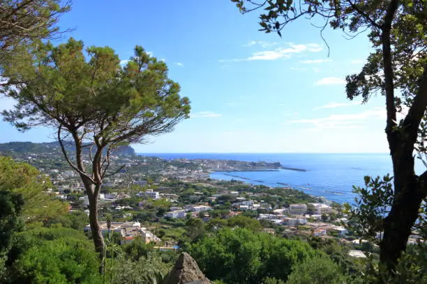 Photo of Aerial View of Forio, Ischia Island, Italy