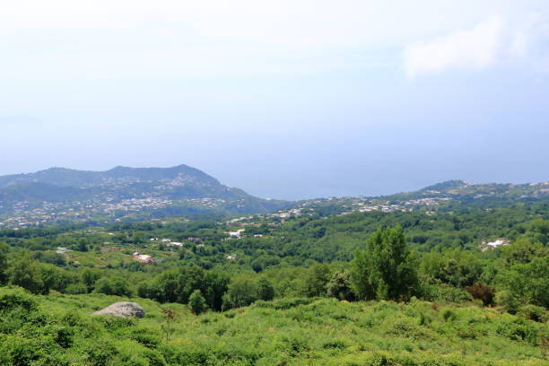 istock Views around the inactive Volcano, Monte Epomeo, at Ischia in Italy 1350213412