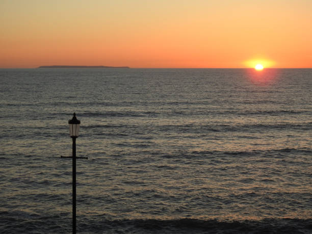 istock Sun going down near Lundy Island 1350213542