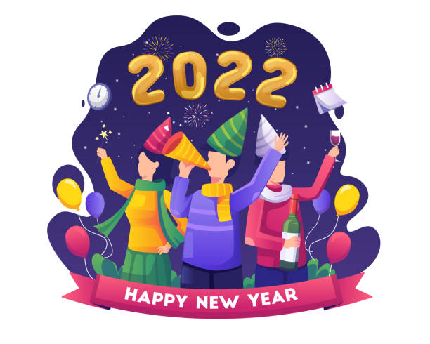 20,133 New Years Eve Cartoon Stock Photos, Pictures & Royalty-Free Images -  iStock